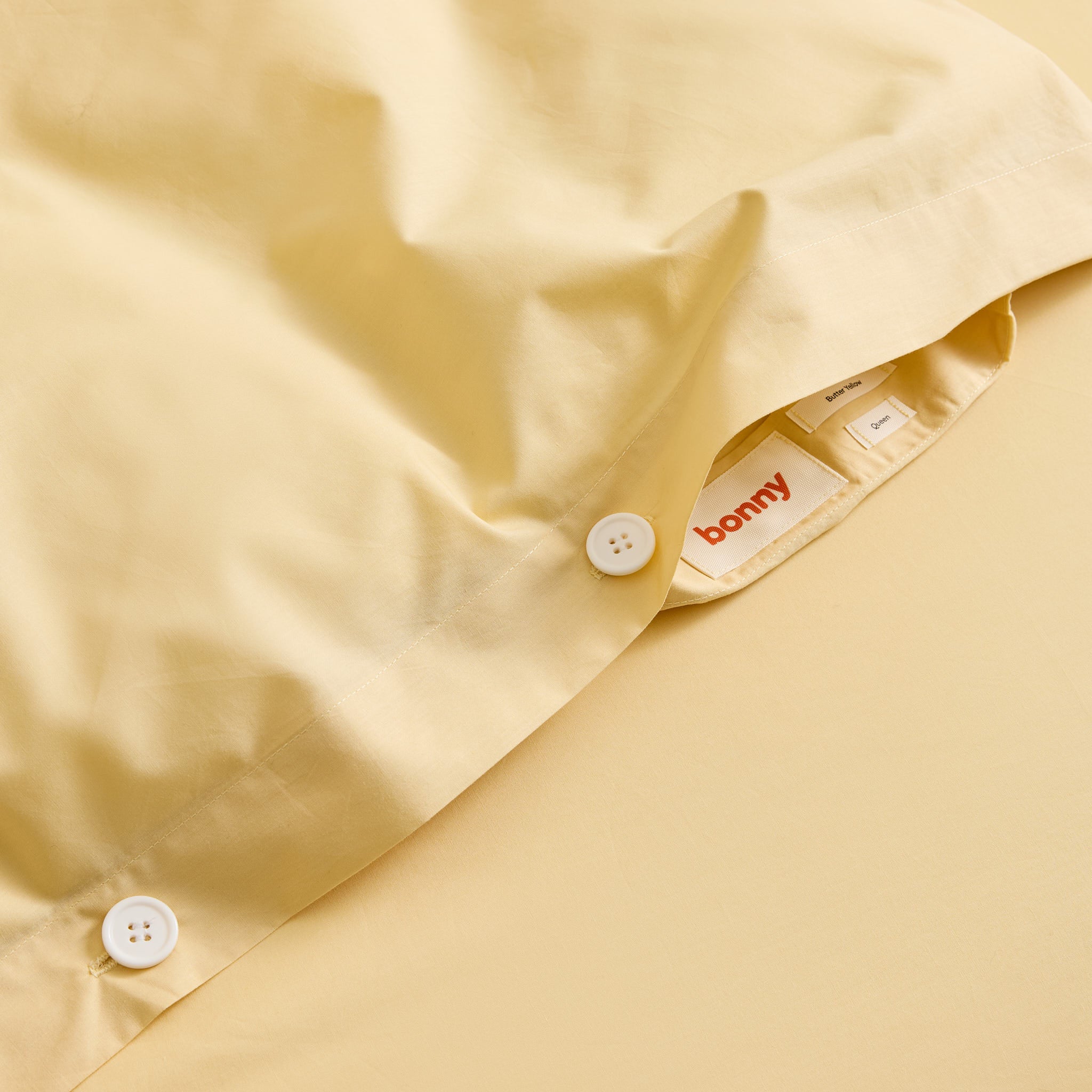 Bed Sheets in Butter Yellow - Image 3