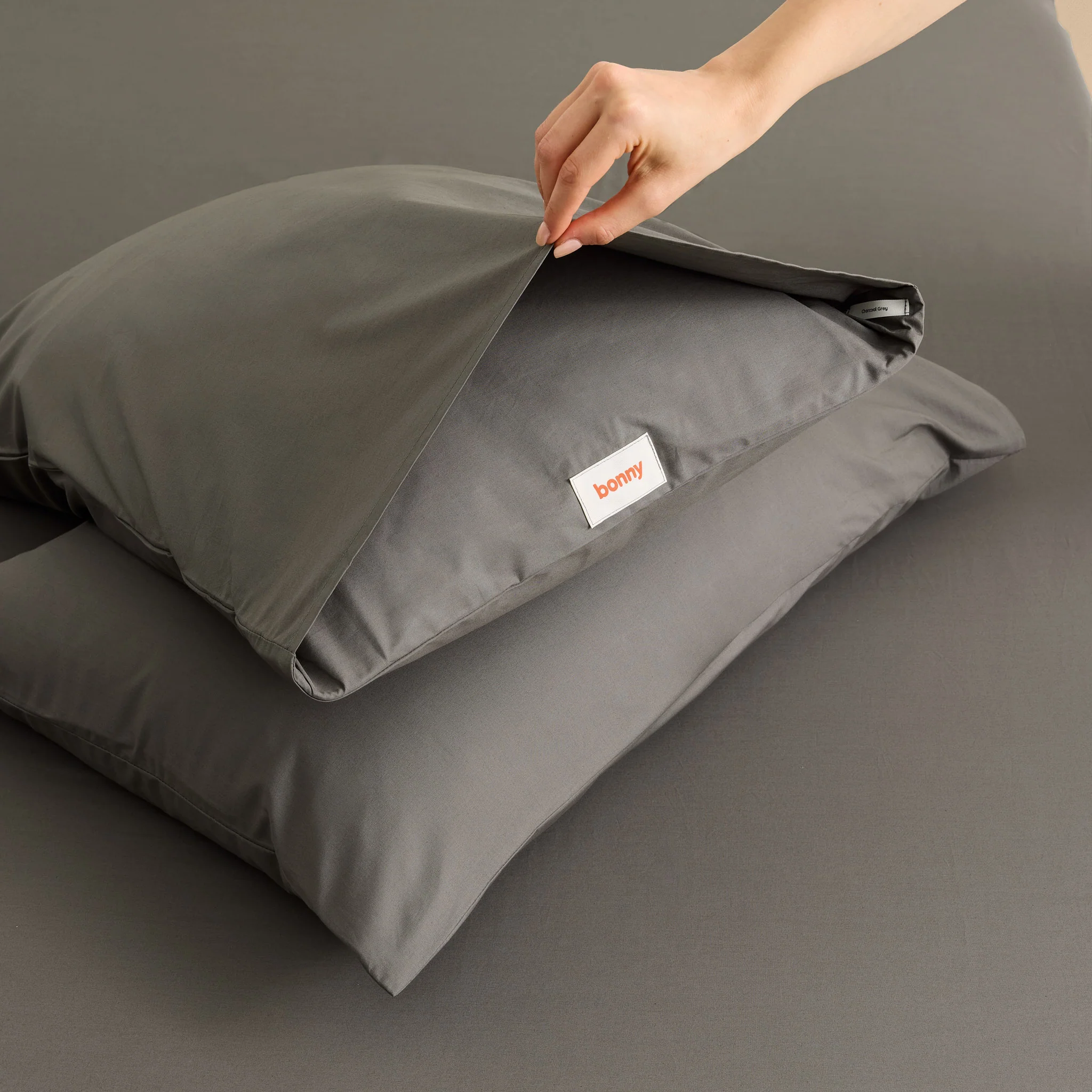 Bed Sheets in Charcoal - Image 6