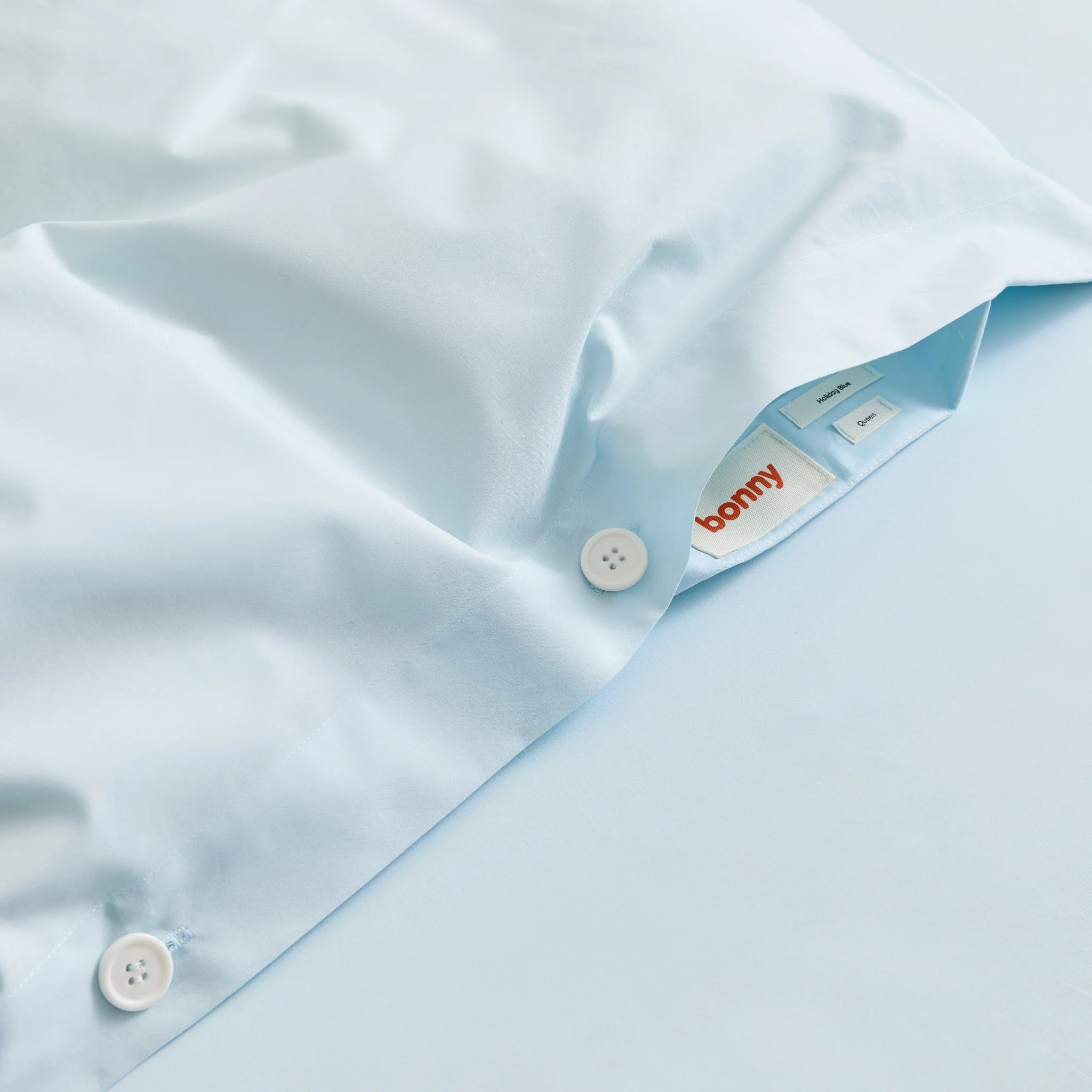 Bed Sheets in Holiday Blue - Image 3