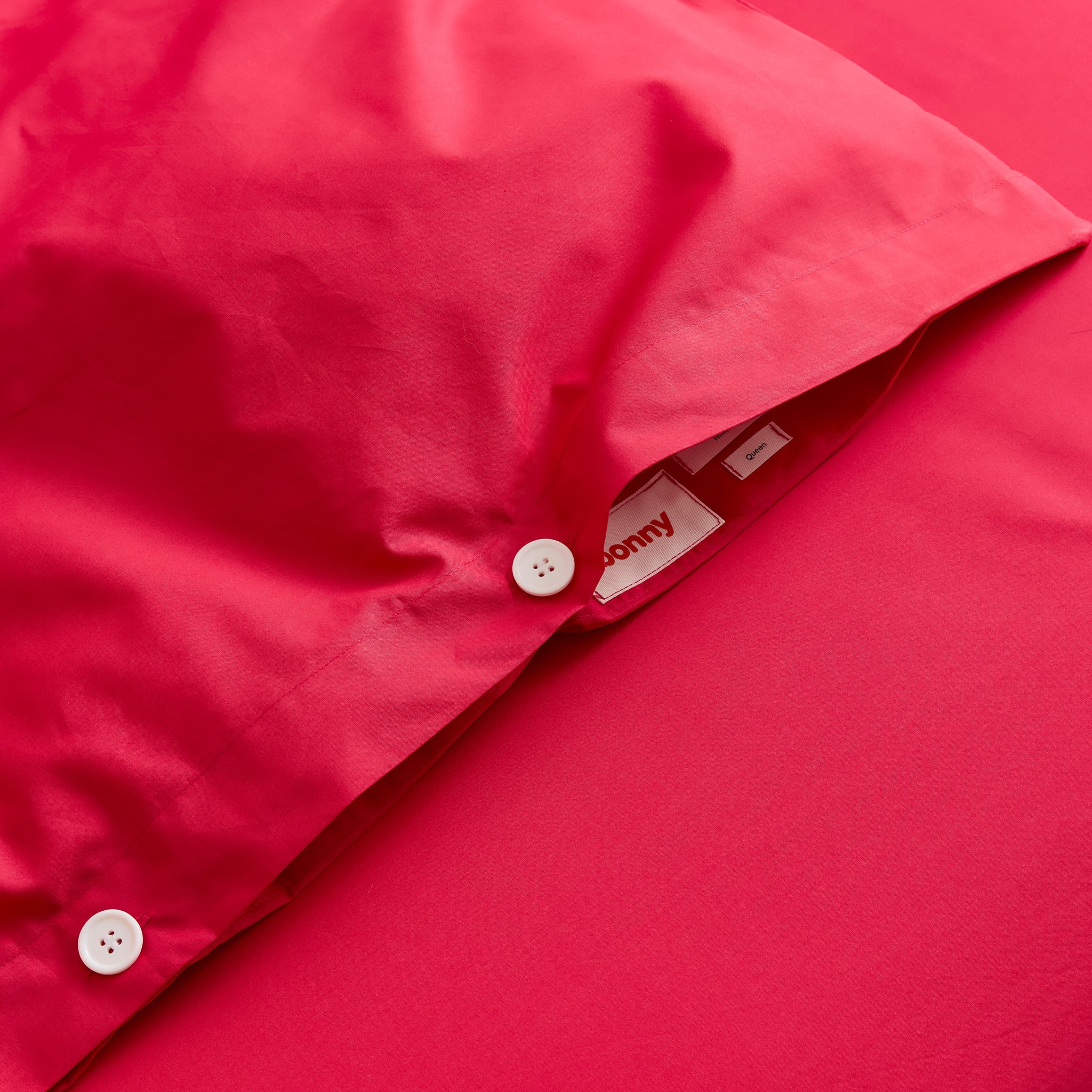 Bed Sheets in Raspberry - Image 3